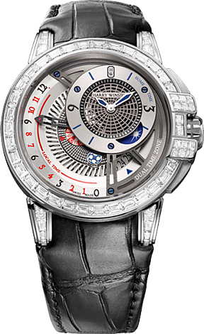 Replica Harry Winston Ocean Dual Time OCEATZ44WW013 watch